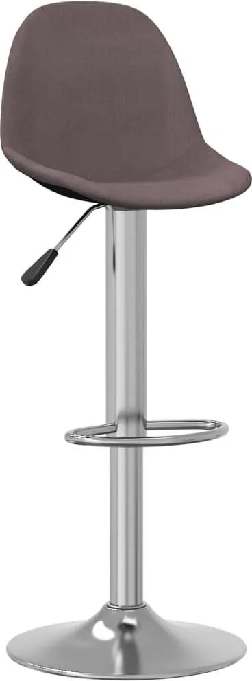 Vidaxl Stołek Barowy Kolor Taupe Tapicerowany Tkaniną 13452-333380